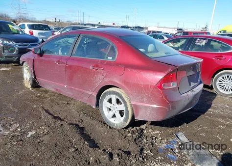 2008 Honda Civic Ex from USA, damaged, VIN 1HGFA16888L046598
